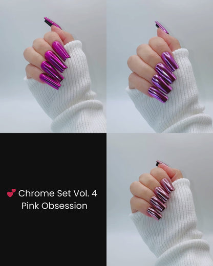 💕 Chrome Set Vol. 4 – Pink Obsession