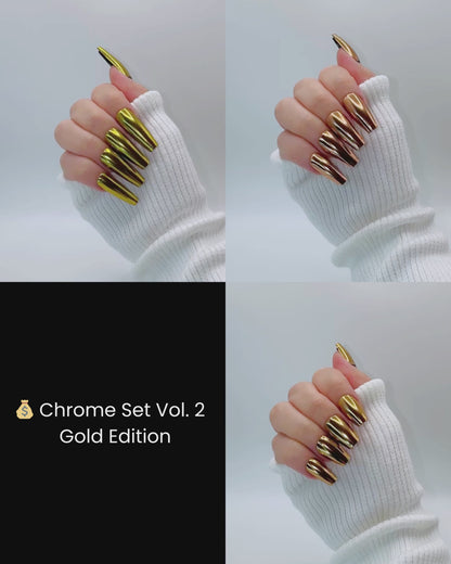 💰 Chrome Set Vol. 2 – Gold Edition